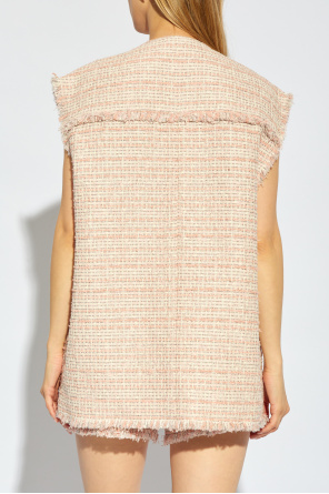 Versace Tweed Vest